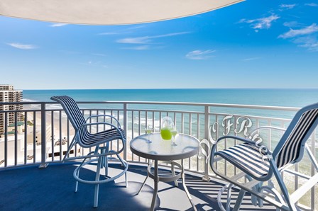 Ocean Front Balcony